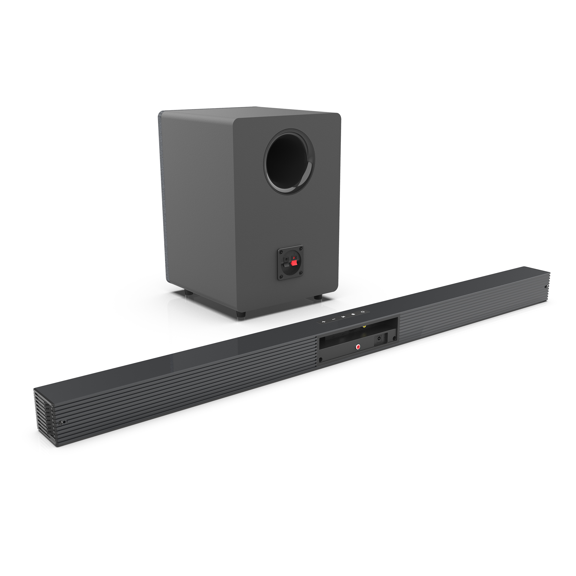 Home Bar And Theater - 84 W TV-Soundbar mit Subwoofer-Box, Soundbar