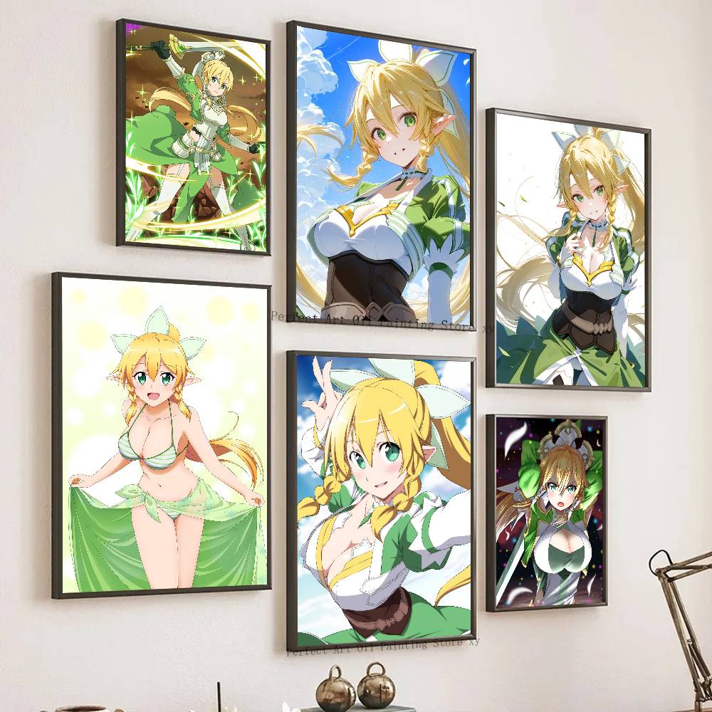Home Bar Word - Leaf Anime S-Word A-Art O-Online Poster