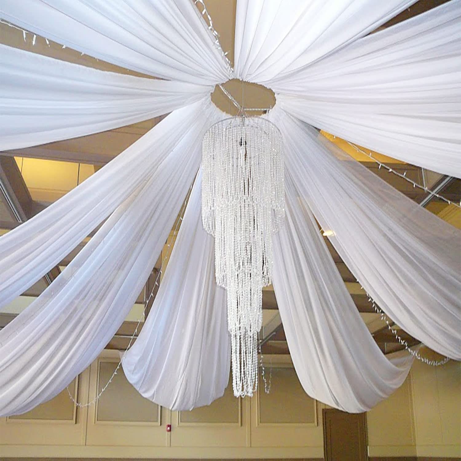 Home Bargains - Hochzeit Bogen Decke Drapieren Dach Dekor