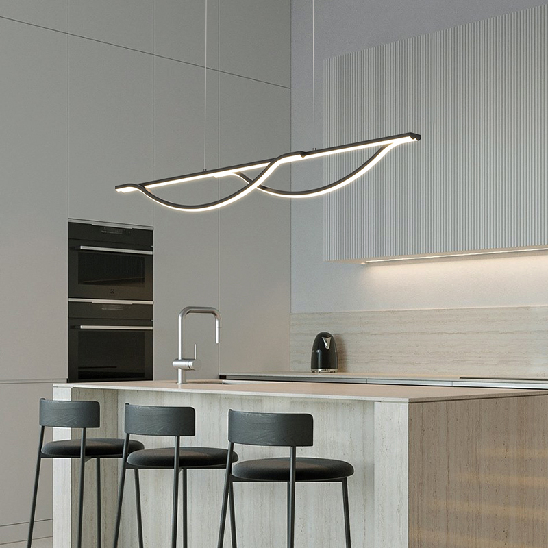 Home Bar Word - Led Restaurant Kronleuchter Nordic Einfache Esszimmer