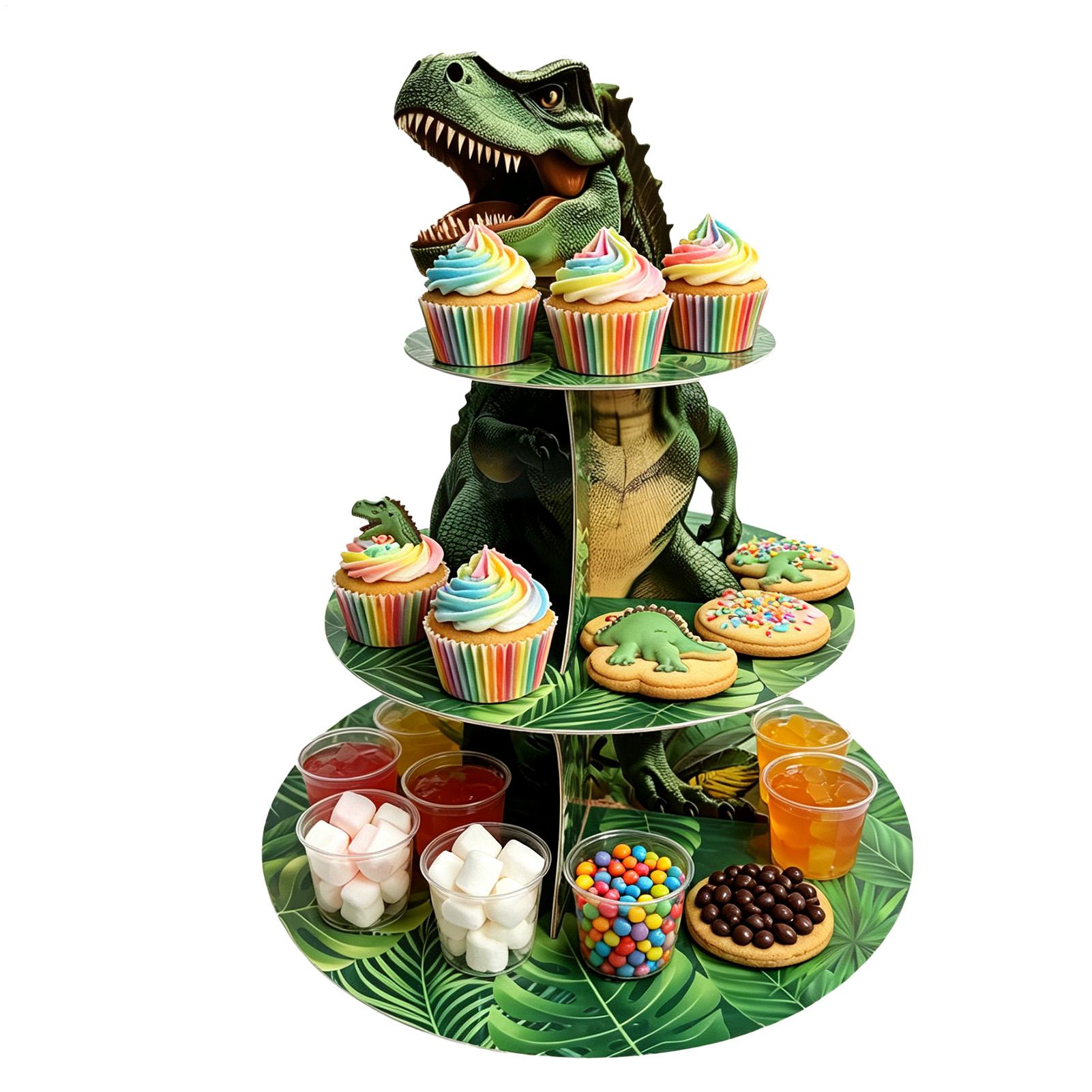 Cupcake-Ständer 3-stufig, Dino – Home Bar Set Bewertung und Preis