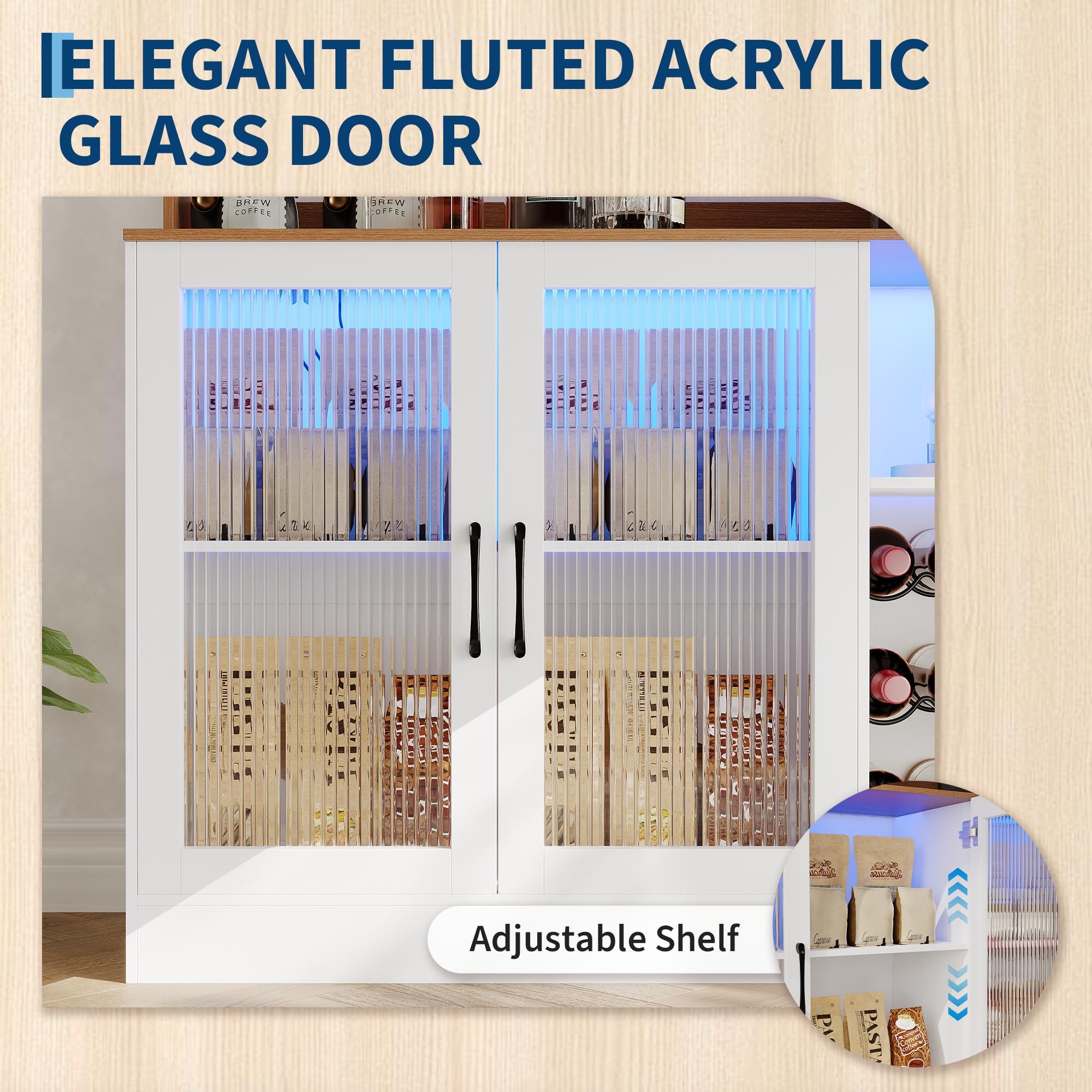 Weinschrank mit LED-Beleuchtun – Home Bar Shelves Bewertung und Preis