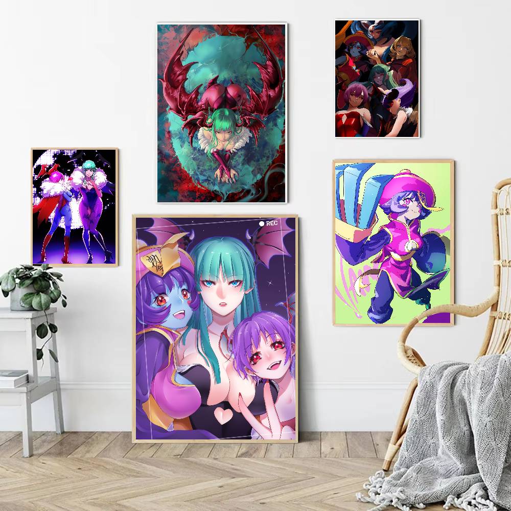GAME Darkstalkers Anime-Poster – Home Bar And Theater Bewertung und Preis