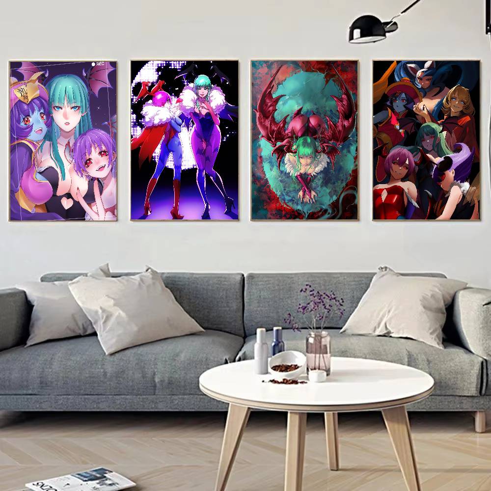 GAME Darkstalkers Anime-Poster – Home Bar And Theater Bewertung und Preis