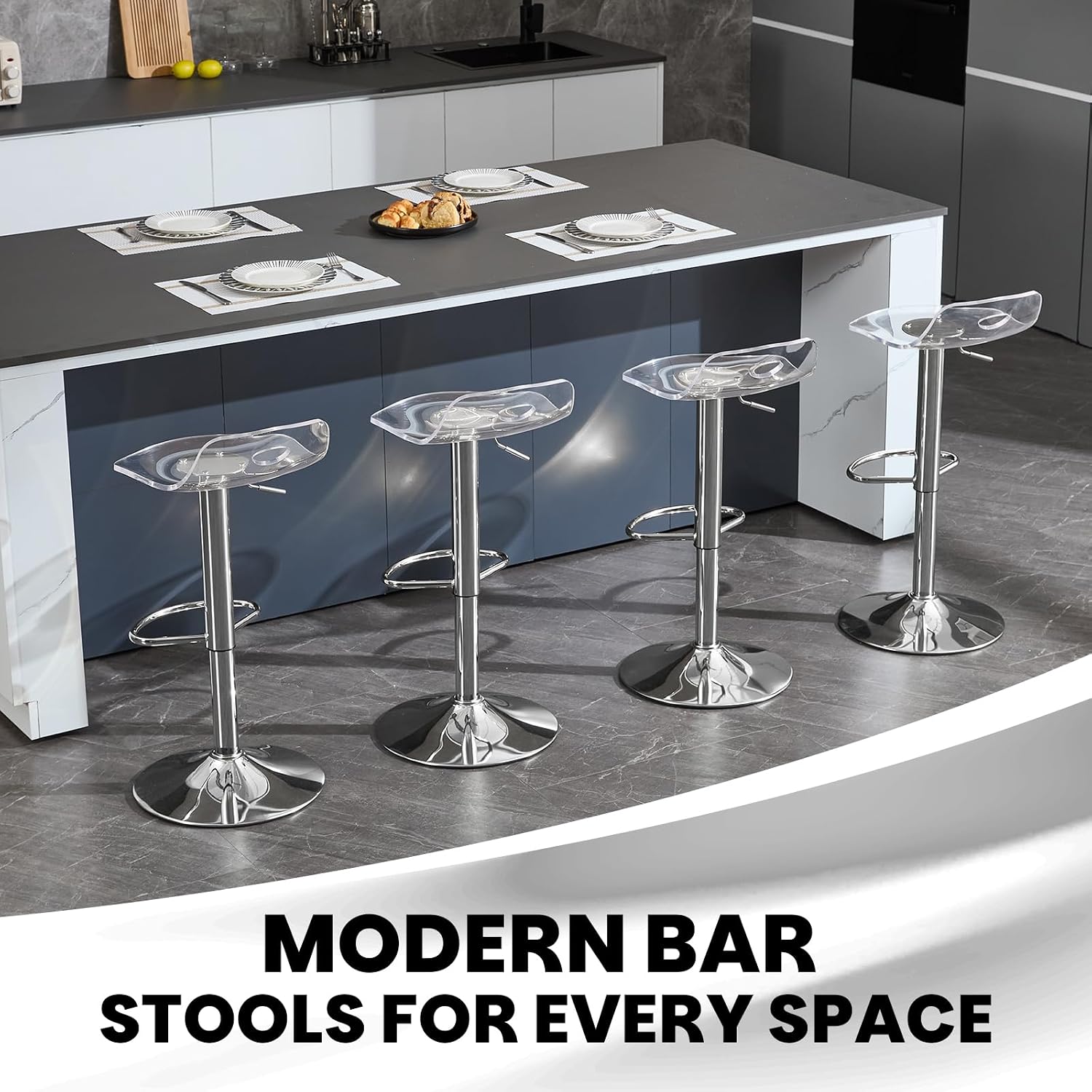 Verstellbarer transparenter Ba – Home Bar Set Bewertung und Preis