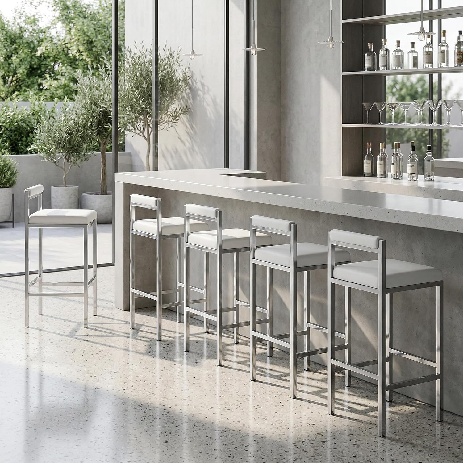 Barhocker-Set mit 2 Stühlen, 3 – Home Bar And Counter Bewertung und Preis