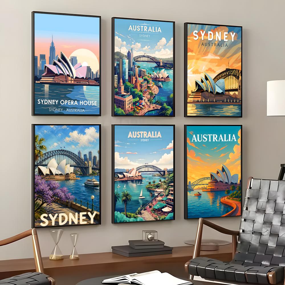 Art Sydney Travel Art Poster S – Home Bar Sydney Bewertung und Preis