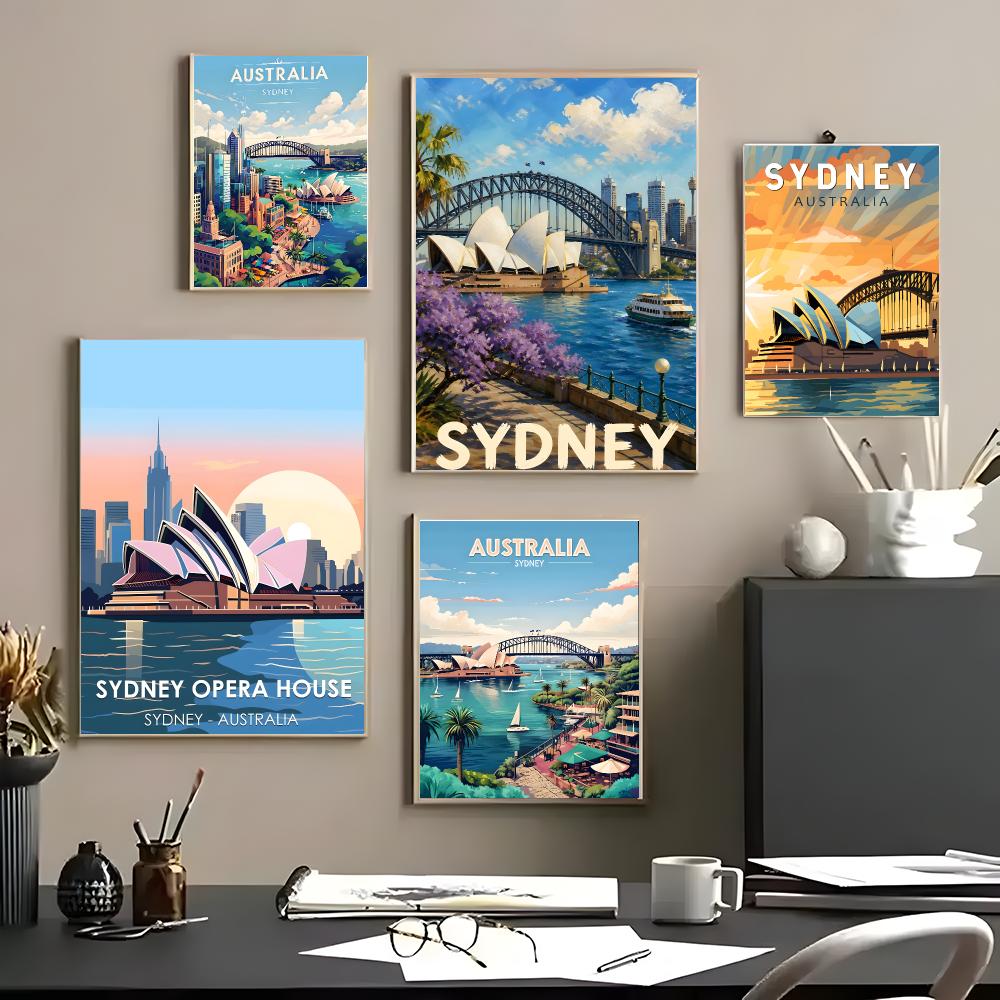 Art Sydney Travel Art Poster S – Home Bar Sydney Bewertung und Preis
