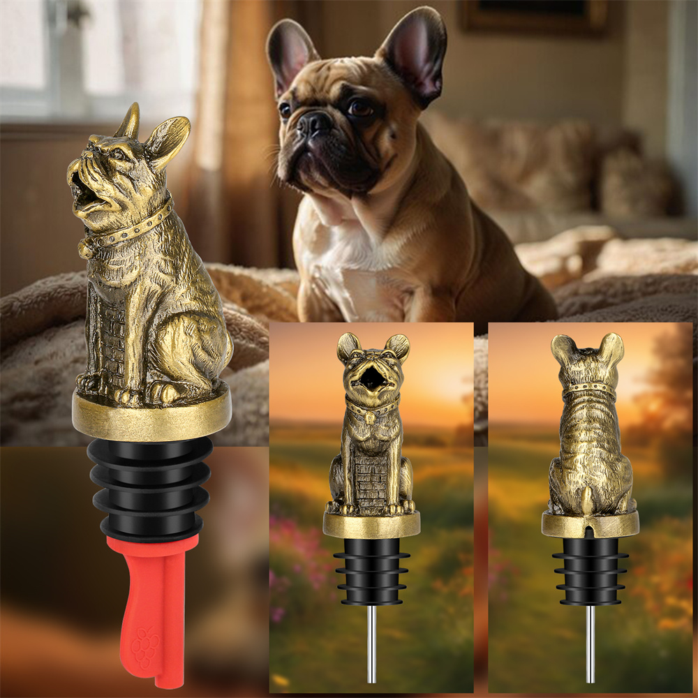 Niedliche französische Bulldog – Wine Preservation Pump Bewertung und Preis