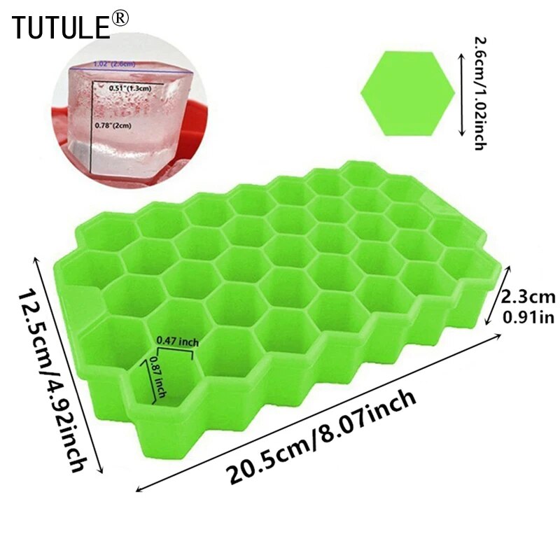 Waben-Eisfachformen mit 37 Fäc – Ice Mold Sphere Bewertung und Preis