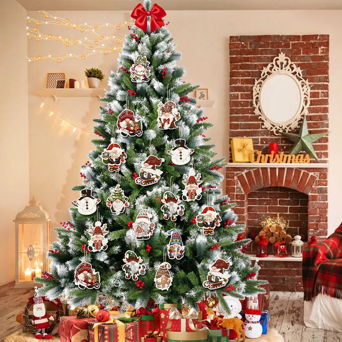 12 stücke Weihnachten Santa Gn – Home Bargains Bewertung und Preis