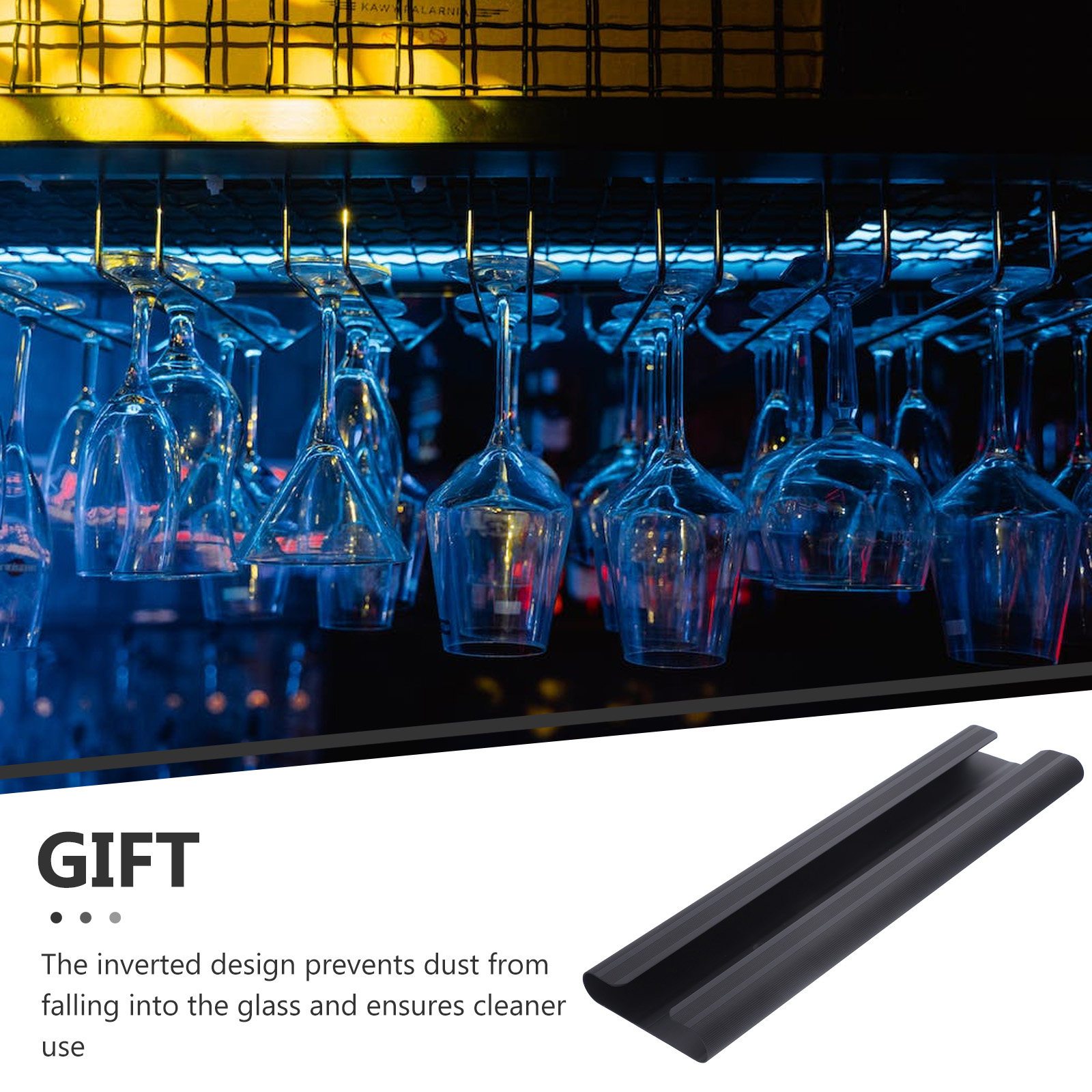 Edelstahl-Weinglashalter für u – Home Bar Shelves Bewertung und Preis