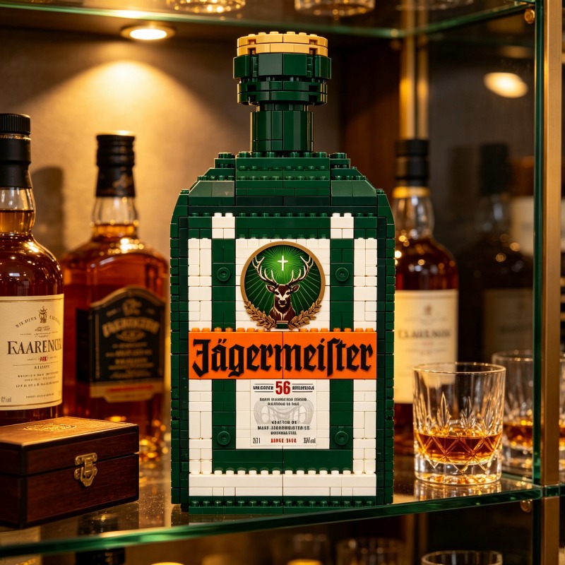 DIY Jägermeister Likörflasche  – Home Bar Set Bewertung und Preis